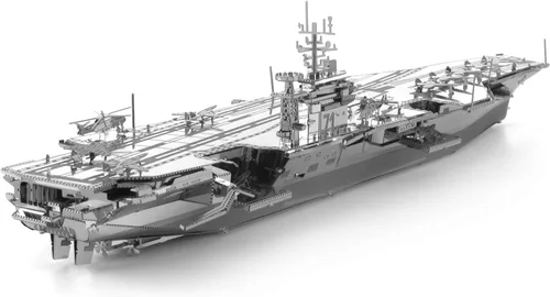 Miniatura 4 de Fascinations ICONX Kit para modelo de metal 3D de Portaaviones USS Roosevelt CVN-71