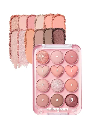 Miniatura 10 de COLORGRAM Paleta de Sombras de Ojos Pin Point 03 Rosa+Lavanda Tonos Ultra-Mezclables Mate, Glitter, Shimmer para Maquillaje Diario Paleta de 3.