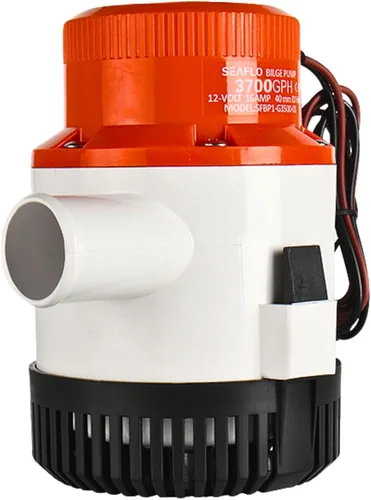 Miniatura 16 de SEAFLO Bomba de Sentina Serie 01 500 GPH – 12V, Salida de 3/4", Bomba Sumergible Marina con Protección Antibloqueo de Aire, Certificado CE y RoHS