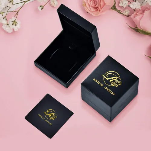 Miniatura 5 de Anillos de piedra natal personalizados para madre, oro real de 10 quilates, 14 quilates, 18 quilates, con nombre personalizado con piedra natal de 2