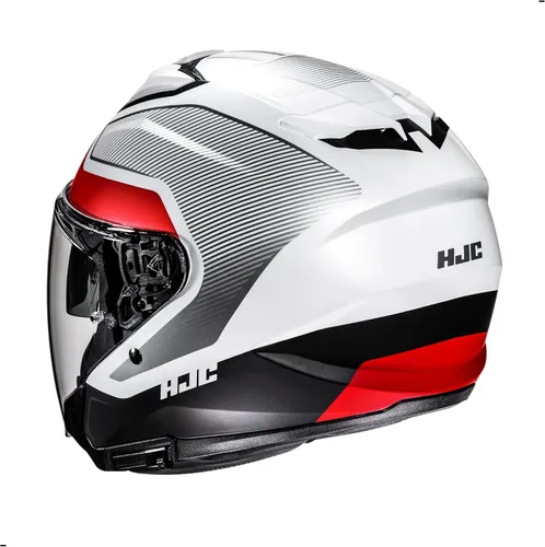 Miniatura 2 de Casco de moto de cara abierta HJC i31 Tevis, Aprobado DOT (MC1SF, XS)