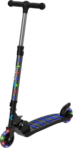 Hover-1 Nano Kick Scooter para niños (más de 5 años) | Cuenta con eje inclinado a giro, neumáticos de poliuretano sólido y diseño delgado, peso