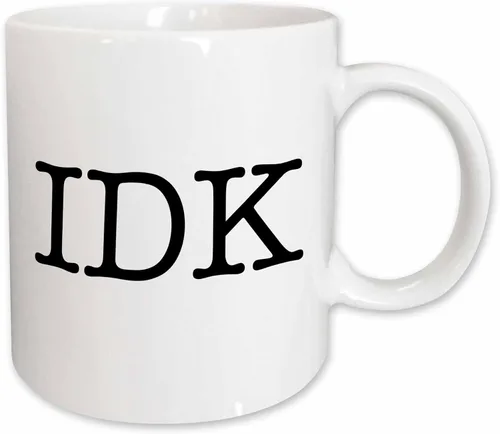 Miniatura 11 de 3dRose Idk - Taza de dos tonos, 11 onzas, multicolor 2-Varios