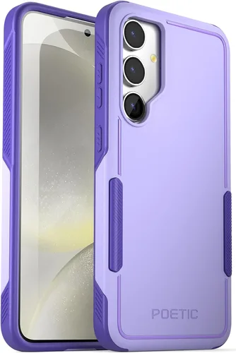 Miniatura 7 de Poetic Funda protectora para Galaxy S24 Plus de 6.7 pulgadas, de doble capa, delgada, a prueba de golpes, color negro