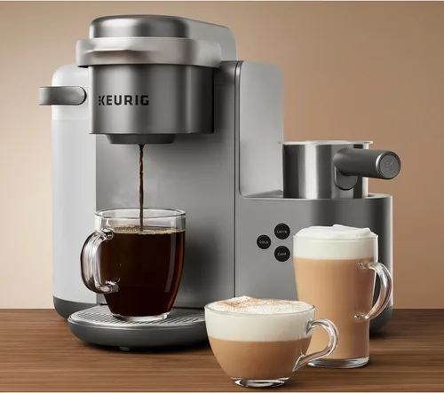 Miniatura 8 de Keurig Taza de repuesto para espumador de leche K-Café o extra, espuma fría y caliente, compatible únicamente con cafeteras K-Café, níquel