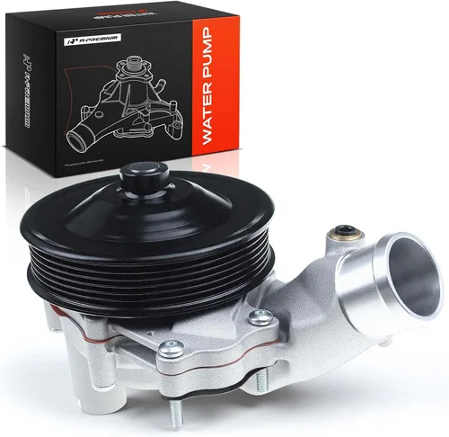 A-Premium Agua del motor con polea [DOHC, 6,8Cyl 3.0L 5.0L] Compatible con Jaguar F-Type, F-Pace, XF, XFR, XJ, XJR, XKR, XKR-S y Land Rover