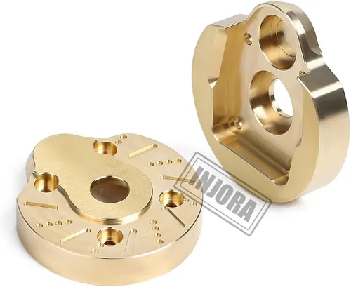 Miniatura 2 de INJORA AXI03007 - Tapa de dirección para nudillos de latón para 1:10 RC Crawler AXAIL SCX10 III AXI03007 y Capra 1.9 UTB AXI03004, 2