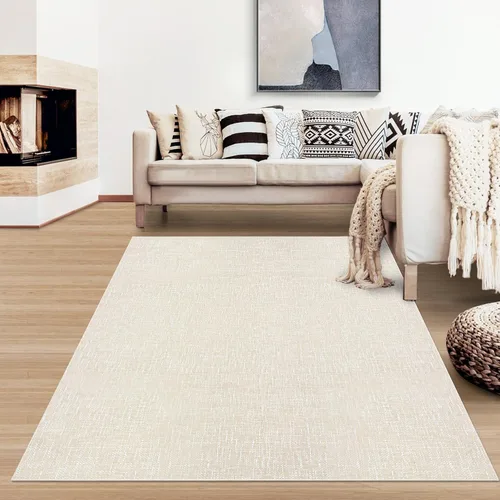 Miniatura 40 de RUGSREAL - Tapete pequeño de 2x3 con base de goma, resistente a las manchas, moderno, color liso, contemporáneo lavable, para la entrada, sala