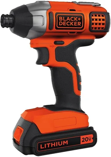 Miniatura 2 de BLACK+DECKER Kit de destornillador de impacto máximo de 20 V con batería de litio adicional de 1.5 Ah (BDCI20C y LBXR20)