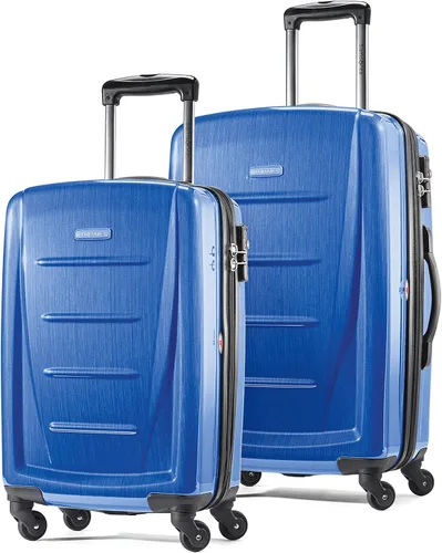 Miniatura 259 de Samsonite Winfield 2 Equipaje rígido con ruedas giratorias, Azul profundo, Juego de 3 piezas (20/24/28)