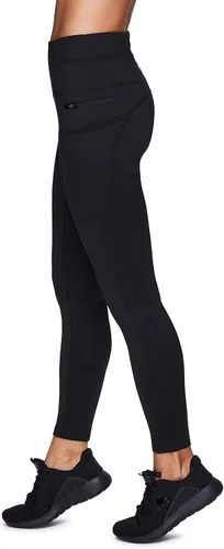 Miniatura 4 de RBX Active - Leggings de entrenamiento deportivo para mujer con forro polar longitud completa para correr yoga
