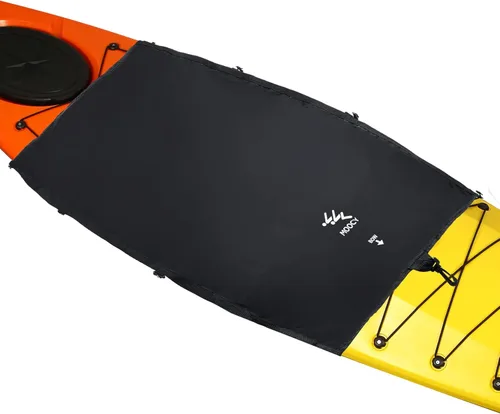 Miniatura 8 de Cubierta de cabina de kayak, cubierta impermeable universal para transporte, almacenamiento al aire libre, mantiene el asiento limpio del agujero