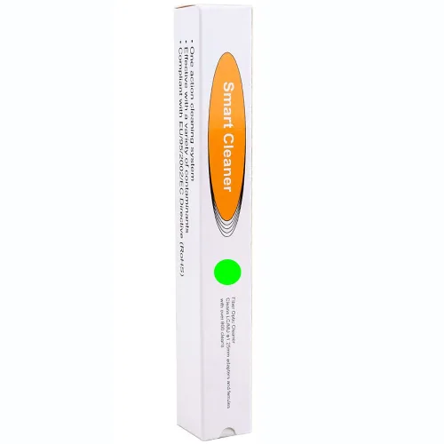Limpiador de fibra óptica, herramientas de fibra óptica, bolígrafo de limpieza para conector LC/MU de 0.049 in, limpiador de conectores ópticos más