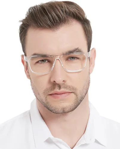Miniatura 7 de MARE AZZURO Gafas de lectura grandes retro para hombre, lectores ligeros 1.0 1.25 1.5 1.75 2.0 2.25 2.5 2.75 3.0 3.5 4.0 5.0 6.0