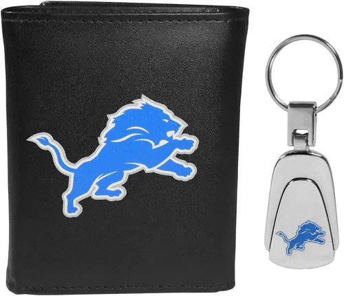 Miniatura 12 de Siskiyou Sports NFL unisex Tri-fold Wallet & Steel Key Chain
