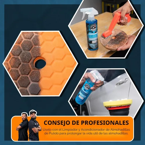 Miniatura 8 de Chemical Guys TORQX - Kit de pulidora orbital aleatoria, almohadillas, pulidores y compuestos, kit de pulido de automóvil seguro para camiones, SUV