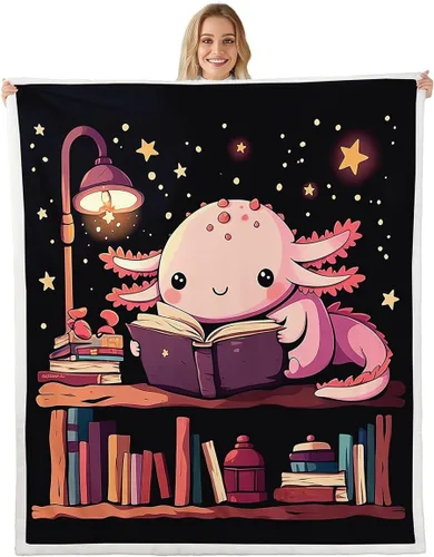 Miniatura 30 de Manta de perro de dibujos animados para niños, manta de vellón con mariposas y girasoles para decoración de dormitorio, sofá, dormitorio, manta