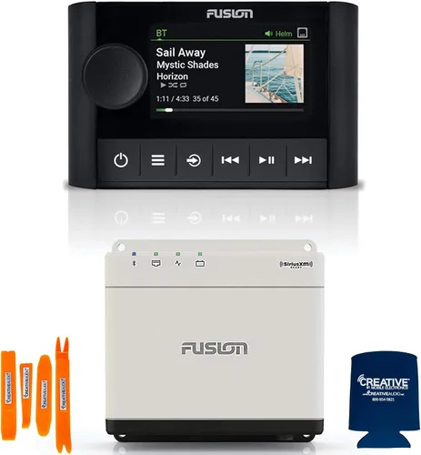 Miniatura 2 de Fusion MS-WB670 Apollo Marine Entertainment Hideaway System con MS-ERX400 Ethernet con cable remoto