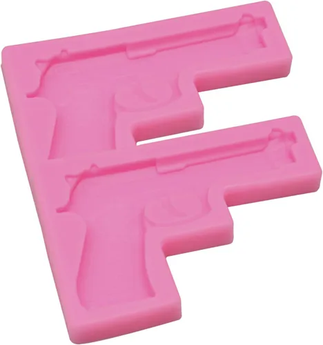 Miniatura 6 de 2 moldes de silicona para pistola de pistola, pistola suave 3D para panecillos, tapetes de impresión barroco, pudín, chocolate, cubitos de hielo