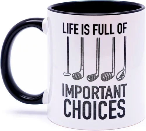 Miniatura 8 de decorluxes Regalos de golf para papá, taza de cerámica de 11 onzas, taza para el mejor papá por par, divertido regalo de golf para hombres, marido