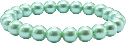 Miniatura 741 de Amazing Gemstone Pulsera de cristal para mujeres y hombres, pulsera de cristal curativo de protección, pulsera elástica con cuentas de piedras