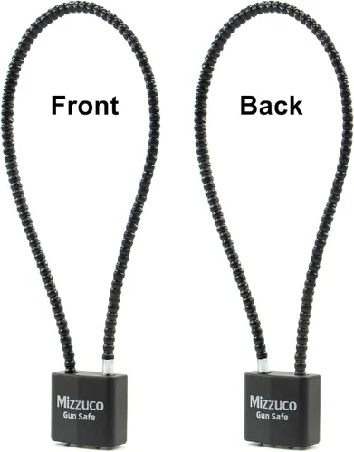 Miniatura 3 de Cerraduras de cable para pistola con llaves, operación simple, compatibles con pistolas, pistolas, rifles y escopetas, hogar y almacenamiento