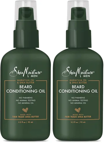 Miniatura 11 de SheaMoisture Aceite acondicionador de barba para una barba completa aceite de maracuja y manteca de karité para hidratar y suavizar 3.2 onzas