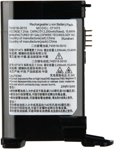 Miniatura 2 de Reemplazo de batería de 2200mAh 071473, 745518-0010 compatible con altavoz Bluetooth portátil Bose Soundlink Revolve