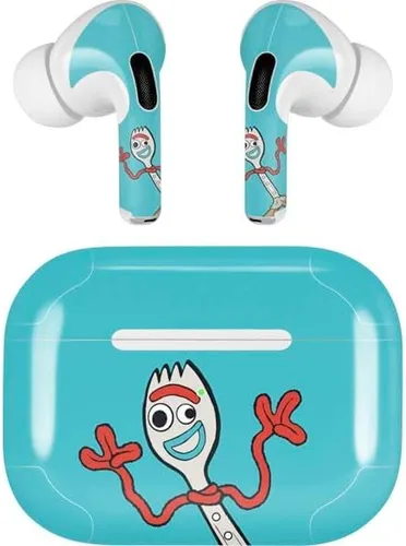 Miniatura 12 de Skinit Calcomanía de audio compatible con Apple AirPods Pro, diseño oficial de Disney Toy Story Sheriff Woody