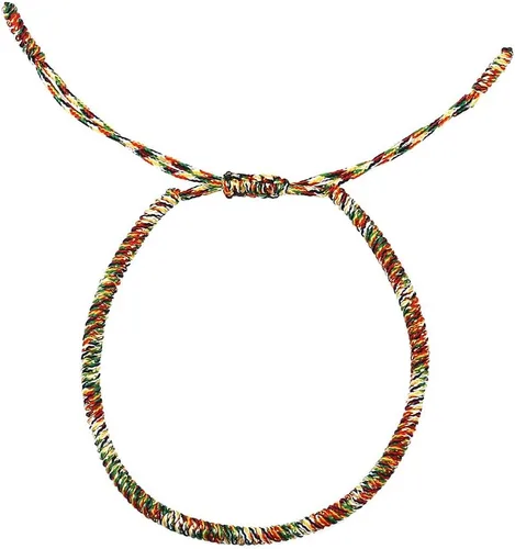 Miniatura 29 de Pulseras tibetanas hechas a mano con cuerda roja para él y ella, pulsera de la amistad, pulsera de la amistad, hilo negro y rojo para protección