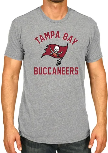 Miniatura 8 de Team Fan Apparel NFL - Camiseta Gameday para adultos, mezcla de algodón, sin etiquetas, semiajustada, da rienda suelta a tu espíritu de equipo Negro