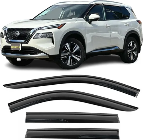 Miniatura 38 de Viseras laterales adhesivas para ventana de lluvia, deflectores de ventilación para Toyota RAV4 2019 2020 2021 2022, 4 piezas teñidas de humo