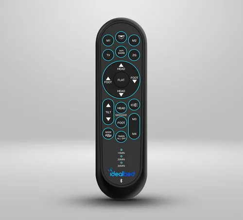 Miniatura 3 de iDealBed S4 Nebula Colchón híbrido de lujo + sistema de sueño de cama ajustable 6i, comodidad, refrigeración y soporte, funcionamiento silencioso