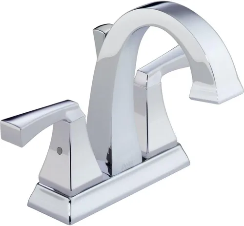Miniatura 5 de Delta Faucet Dryden - Grifo de baño de bronce aceitado, grifo de baño de 2 manijas, ensamblaje de drenaje de metal, bronce veneciano 2551-RBMPU-DST