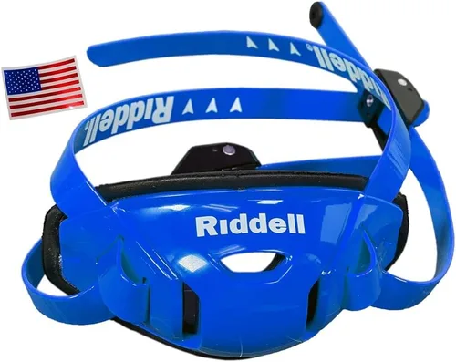 Miniatura 11 de Riddell SpeedFlex Hard Cup Cam-Loc Chinstrap + calcomanía para casco de la bandera de Estados Unidos