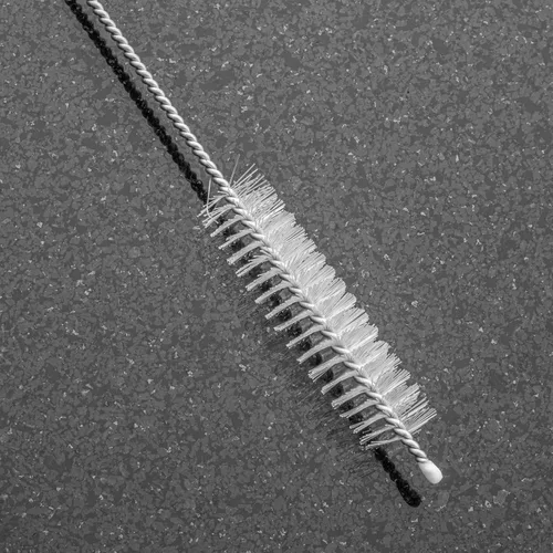 Miniatura 6 de Juego de pajitas de cóctel de vidrio transparente con cepillos de limpieza de nylon (8 piezas) - SI-SGL6-8C