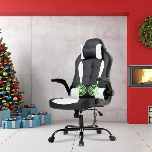 Miniatura 8 de Silla de juegos de masaje para adultos, silla de PC, silla de videojuegos, silla de juegos barata, silla de escritorio ergonómica con reposacabezas