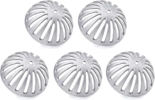 Miniatura 10 de Cubierta de drenaje de piso de aluminio resistente de 5-1/2 pulgadas Commercial,Dome Cover,Preventing Leaves from Clogging the Drain,Fits
