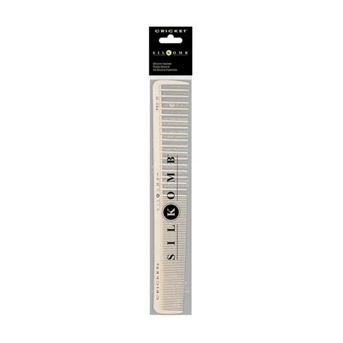 Miniatura 3 de Cricket Silkomb Pro-20 - Peine de corte de cabello multiusos - Inyección de silicona, dientes sin costuras con patrón de dientes dual para corte