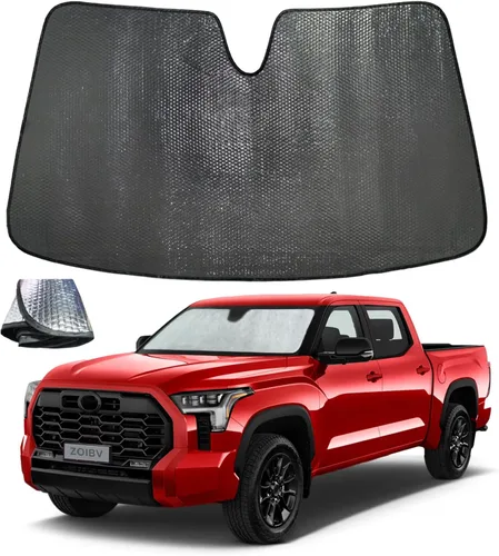 Miniatura 42 de Parasol para parabrisas para BMW X3 2018-2024, 5 capas de burbujas, plegable, grueso, accesorios de protección para visera frontal, bloquea el calor