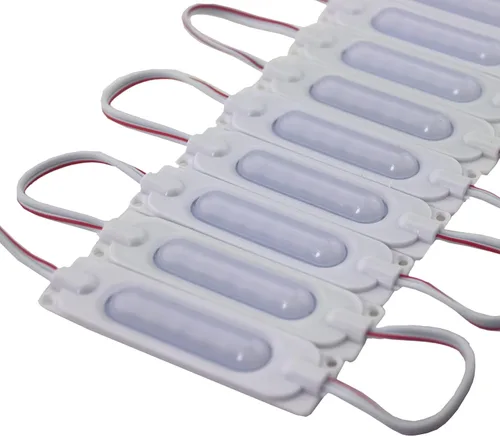 Miniatura 2 de 200 luces LED superbrillantes para módulos de 6 luces LED para letreros de letras 5050, impermeables, con cinta adhesiva en la parte trasera (azul)