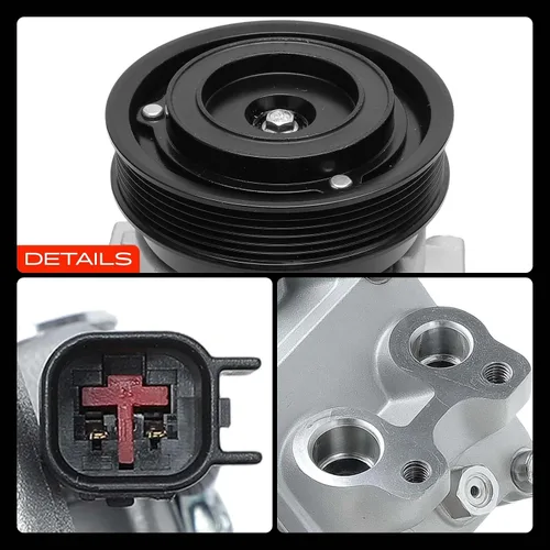 Miniatura 9 de A-Premium Compresor de Aire Acondicionado A/C con Embrague Compatible con Ford Fiesta 1.6L 2011-2013