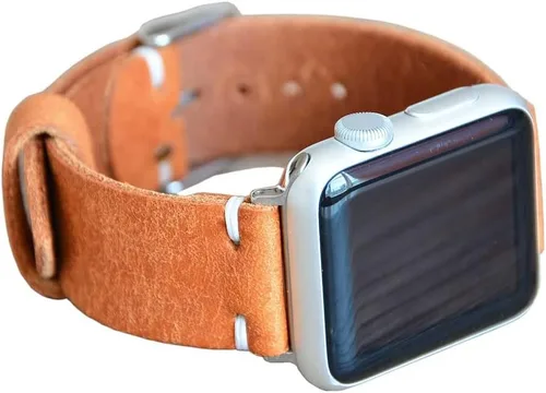 Correas de cuero compatibles con Apple Watch de 1.77 pulgadas, 1.65 pulgadas, 1.73 pulgadas, 1.49 pulgadas, 1.57 pulgadas, 1.61 pulgadas, para