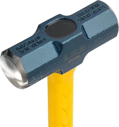 Miniatura 3 de ESTWING Sure Strike Engineer's Hammer - Trineo de 40 onzas con mango de fibra de vidrio y agarre antideslizante para cojín - MRF40E