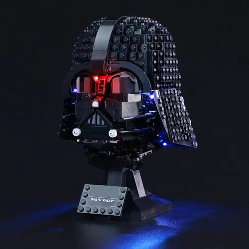 Miniatura 2 de LIGHTAILING Juego de luces para casco Darth Vader modelo de bloques de construcción - Kit de luces LED compatible con Lego 75304 - No incluye