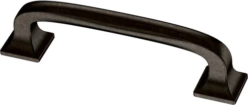 Miniatura 20 de Franklin Brass (Paquete de 10) – Manijas de gabinete de hierro suave, centro de agujero de 5-1/16 pulgadas, tiradores para cajones, puerta de Metal