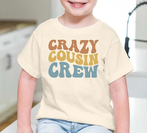 Miniatura 4 de Camisetas y mamelucos de primos para bebés y jóvenes, trajes familiares divertidos