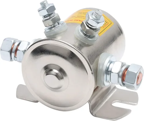 Miniatura 9 de MaySpare Max Transitorio 200A Trombetta 12V Solenoide Relé 3 Terminal Heavy Duty Winch Marine 24106 SPST 12 Voltios Solenoide
