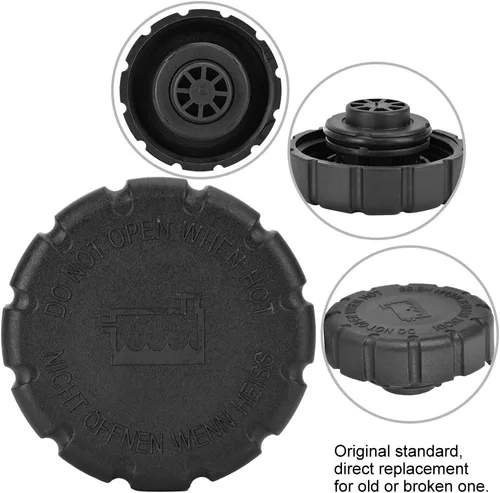 Miniatura 6 de KIMISS Tapa del tanque de expansión del depósito del refrigerante del radiador del coche, tapa del tanque de la botella del depósito para 2105010615