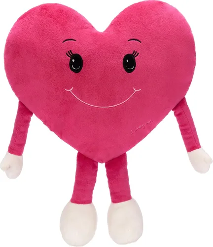 Miniatura 11 de MaoGoLan Peluche de ajolote de San Valentín con capucha en forma de corazón, almohada de peluche de salamandra blanda y suave, regalo de peluche